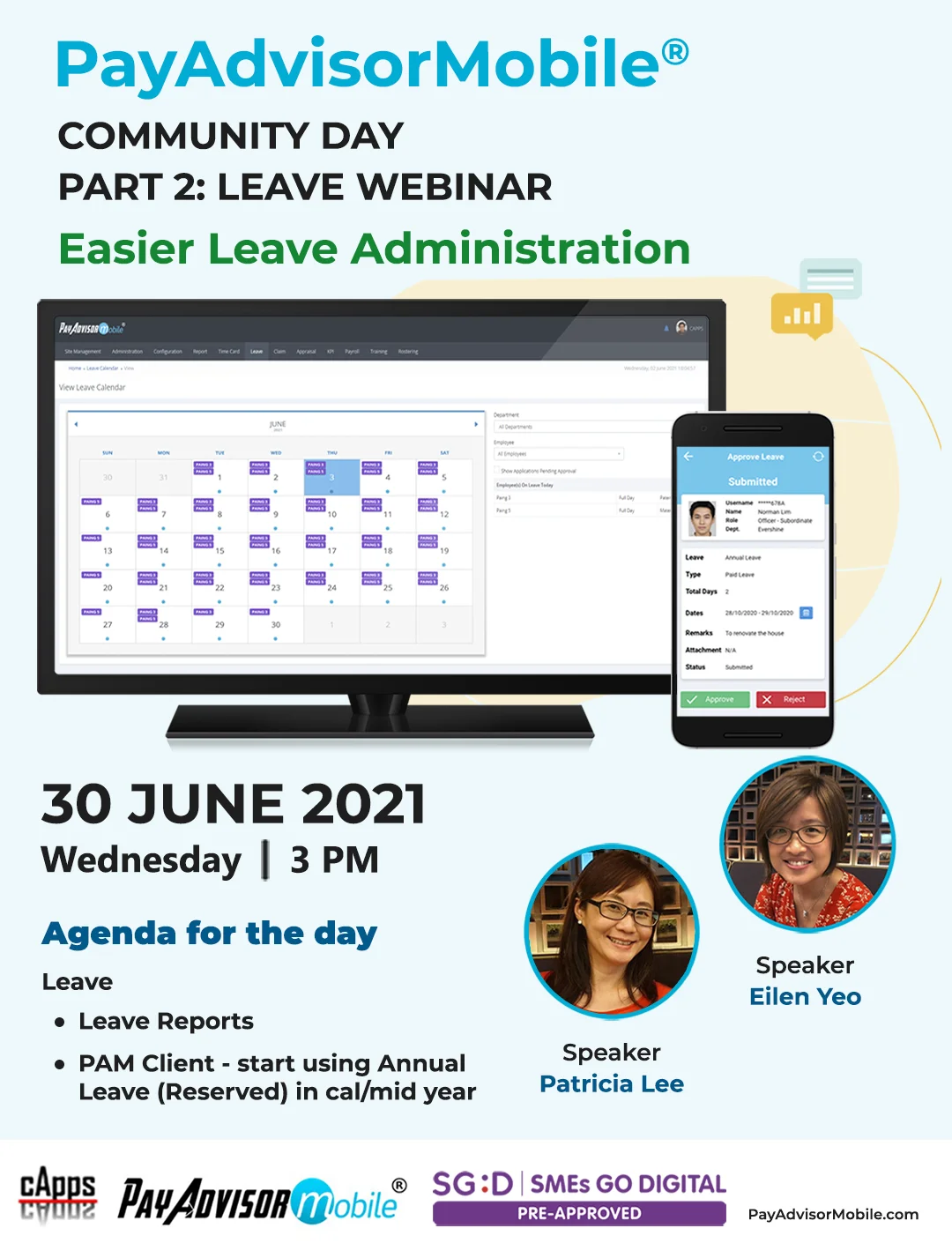 PayAdvisorMobile® Masterclass 210630