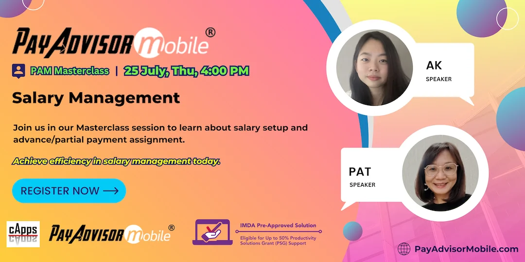 PayAdvisorMobile® Masterclass 240725